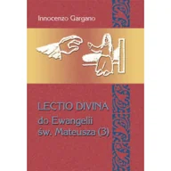 Religia i religioznawstwo - DEHON Gargano Innocenzo Lectio Divina Do Ewangelii Św Mateusza 3 - miniaturka - grafika 1