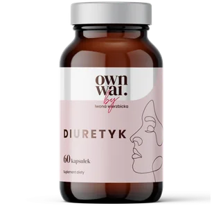 OWNWAI DIURETYK EKSTRAKTY ROŚLINNE 60 KAPSUŁEK - Spalacze tłuszczu - miniaturka - grafika 1