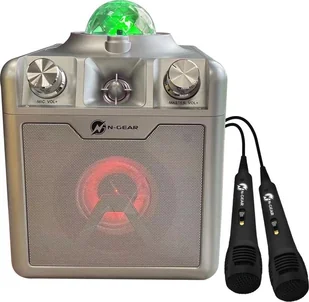 N-GEAR Disco Star 710 gSrebrny - Power audio - miniaturka - grafika 1