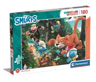 Puzzle - Puzzle 180 Supercolor Smerfy - Clementoni - miniaturka - grafika 1