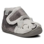 Buty dla dziewczynek - Kapcie GIOSEPPO - Salejard 60190 Grey - miniaturka - grafika 1