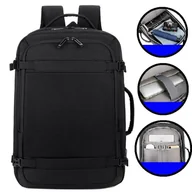 Torby na laptopy - PLECAK NA LAPTOPA BIZNESOWY Plecak Wielofunkcyjny Do Samolotu PODRÓŻNY - miniaturka - grafika 1