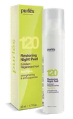 Kremy do twarzy - Purles 120 Restoring Night Peel Eksfoliujący Krem Wzmacniający 50 ml - miniaturka - grafika 1