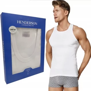 Koszulki męskie - Henderson podkoszulek męski 1480 Classic biała L - grafika 1
