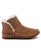 Botki damskie - Sorel Botki Nakiska Bootie NL3389 Brązowy - miniaturka - grafika 1