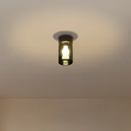 Lampy ogrodowe - FARO BARCELONA Lampa sufitowa zewnętrzna Kila. szary dym - miniaturka - grafika 1
