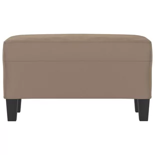Lumarko Ławka, taupe, 70x35x41 cm, obity mikrofibrą - Ławki do przedpokoju - miniaturka - grafika 4