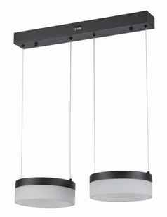 Nicki - lampa wisząca 2 płomienna LED czarna 330202-30 - Lampy sufitowe - miniaturka - grafika 1