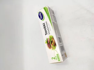 Stella Woreczki śniadaniowe z uszami do zawiązywania 2l 100 szt. box NN-HSE-T100-001 - Folia, papier śniadaniowy, serwetki - miniaturka - grafika 1