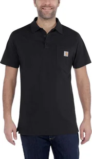 Carhartt Koszulka Carhartt Cotton Delmont Black - Koszulki męskie - miniaturka - grafika 1