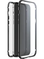 Etui i futerały do telefonów - Black Rock - Etui ze szkła 360 stopni pasuje do Apple iPhone 14 Plus I etui na telefon komórkowy, zamknięcie magnetyczne (przezroczyste z czarną ramką) - miniaturka - grafika 1