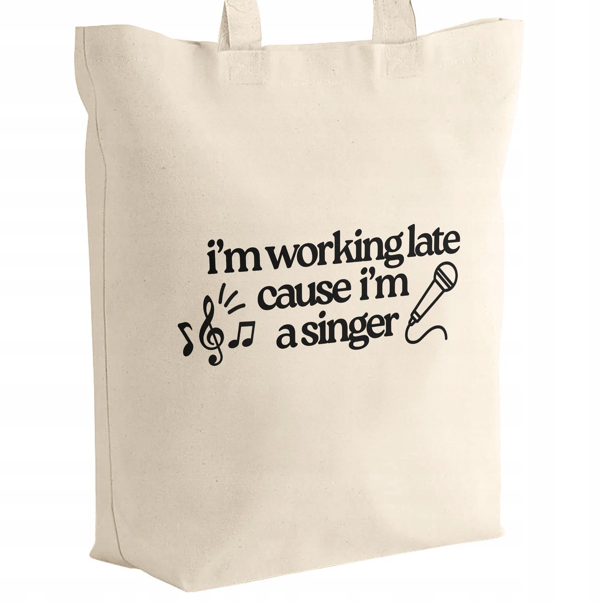 Torba bawełniana z dnem na zakupy 42x38x10 Sabrina Carpenter Dla Fanów