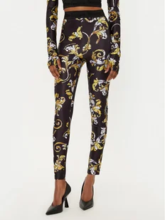 Versace Jeans Couture Legginsy 78HAC101 Czarny Slim Fit - Legginsy - miniaturka - grafika 1