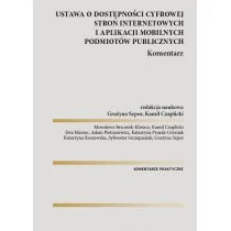 Ustawa o dostępności cyfrowej stron internetowych i aplikacji mobilnych podmiotów publicznych Komen Praca zbiorowa - Prawo Ustawa o dostępności cyfrowej stron internetowych i aplikacji mobilnych podmiotów publicznych Komen Praca zbiorowa - Prawo - miniaturka - grafika 1