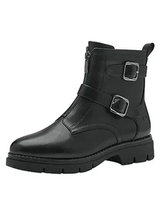 Tamaris Damskie botki 1-25817-41 normalne, czarny mat, 41 EU - Botki damskie - miniaturka - grafika 1