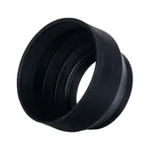 Osłony przeciwsłoneczne do aparatów - Genesis Gear Osłona przeciwsłoneczna gumowa 3w1 58mm - miniaturka - grafika 1