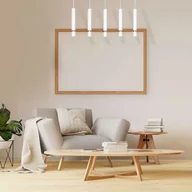 Lampy sufitowe - Decoland Lampa wisząca Joker biały 5 1412 Decoland 1412/Decoland - miniaturka - grafika 1