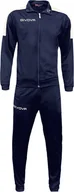 Dresy męskie - Givova Dres treningowy bluza + spodnie Tuta Revolution granatowo-biały TR033 0403 XS - miniaturka - grafika 1