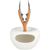 Miski i półmiski - REGULAR MISKA NA ORZECHY Z BAMBUSOWYM UCHWYTEM/DZIADKIEM DO ORZECHÓW NBC - miniaturka - grafika 1