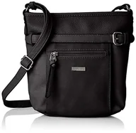Torebki damskie - TOM TAILOR Torba na ramię damska, Juna, 26 x 7,5 x 24 cm, TOM TAILOR, torba na ramię, torebka, czarny - czarny - 26x24x7.5 cm (B x H x T) - miniaturka - grafika 1