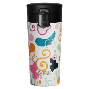 Kubek termiczny - ABSTRACT - Kubki termiczne Kubek termiczny - ABSTRACT - Kubki termiczne - miniaturka - grafika 1