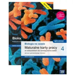 Pakiet Biologia na czasie 4. Podręcznik i Maturalne karty pracy dla liceum ogólnokształcącego i technikum. Zakres rozszerzony. Edycja 2024 - Podręczniki do technikum - miniaturka - grafika 1