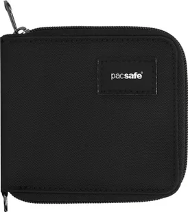 Pacsafe RFIDsafe zip around wallet Black - Portfele - miniaturka - grafika 1