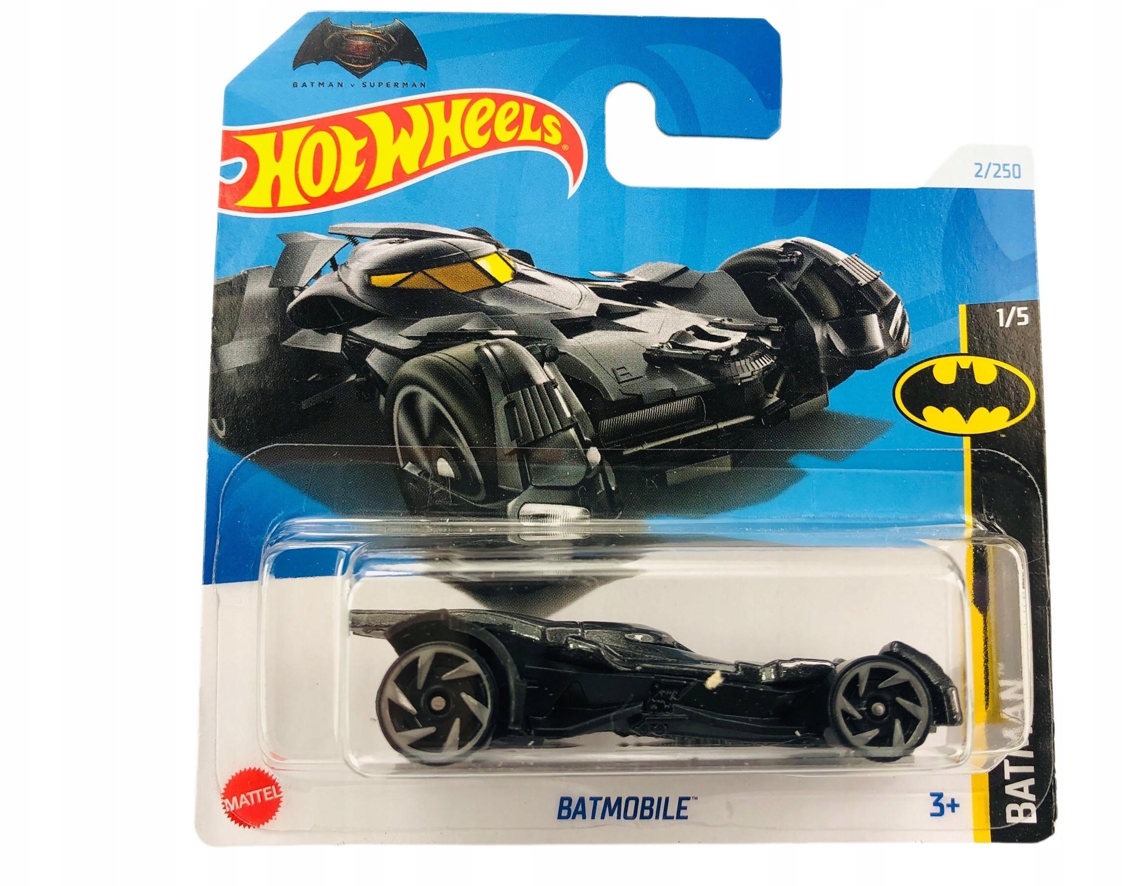 Mattel HOT WHEELS 2024 BATMOBILE HTC83 2/250 BATMAN 1/5