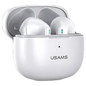 Słuchawki - USAMS TWS NX10 biały BHUNX02 - miniaturka - grafika 1