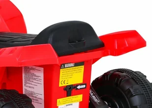 Quad Storm na akumulator dla dzieci Czerwony + Silnik 25W + MP3 USB + LED - Pojazdy elektryczne dla dzieci - miniaturka - grafika 11