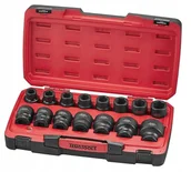 Klucze i nasadki - 17-elementowy zestaw nasadek udarowych z chwytem 3/4" Teng Tools T9417 - miniaturka - grafika 1