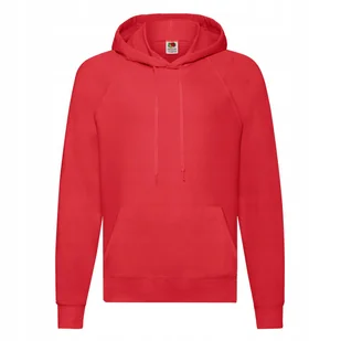 Lekka Bluza Męska Z Kapturem Lightweight Hooded Sweat Czerwony r. M - Bluzy męskie - miniaturka - grafika 1