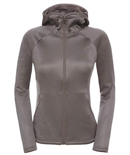 North Face damska bluza z kapturem z agawy, królik szary wrzosowy, XL