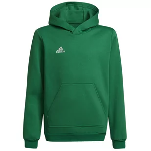Adidas, Bluza ENTRADA 22 Hoody Y HI2143, 128 cm, zielony - Bluzy sportowe męskie - miniaturka - grafika 1