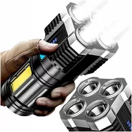 Latarki - Mocna Latarka Wojskowa Na Akumulator Duży Zasięg - miniaturka - grafika 1