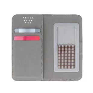 GreenGo Pokrowiec Smart Universal Magnet 4,5-5,0" 69x141 czerwony GSM023417 - Etui i futerały do telefonów - miniaturka - grafika 1