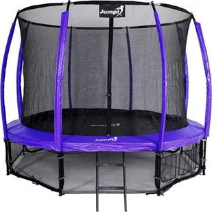 Jumpi ogrodowa Maxy Comfort Plus z siatką wewnętrzną 10 FT 312 cm fioletowa - Trampoliny - miniaturka - grafika 1