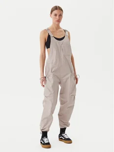 Vans Ogrodniczki MTE Open Space VN000M71 Beżowy Loose Fit - Spodnie sportowe damskie - miniaturka - grafika 1