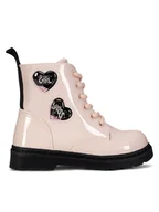 Buty dla dziewczynek - Nelli Blu Trzewiki CM231212-1 Różowy - miniaturka - grafika 1