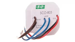 F&F Ściemniacz oświetlenia SCO-803 LED - Wyłączniki światła i elektryczne - miniaturka - grafika 3