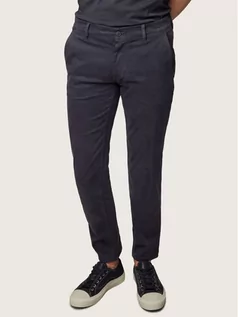 Spodnie męskie - BOSS Spodnie materiałowe Schino 50379152 Granatowy Slim Fit - grafika 1