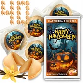 Pieczywo chrupkie - Ciasteczka z Wróżbą na Halloween dla Gości Magia Przeznaczenia Zabawa 40 sz - miniaturka - grafika 1