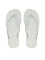 Buty dla dziewczynek - Melissa Japonki Mini Melissa Sun Long Beach II Inf 36100 Biały - miniaturka - grafika 1