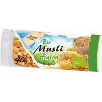 Bio Ania BATON MUSLI Z JAGODAMI GOJI BIO 40 g - Batoniki - miniaturka - grafika 1