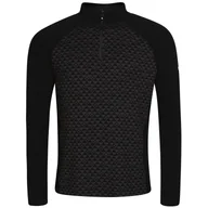 Koszulki sportowe męskie - Męska koszulka Zulu Merino 240 Zip Long Rozmiar: M / Kolor: czarny - miniaturka - grafika 1