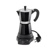 Zaparzacze i kawiarki - Cilio Kafeteria elektryczna Classico czarna 480W CI-273861 - miniaturka - grafika 1