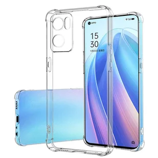 Silikonowe etui pancerne ShockProof Alogy do Oppo Reno7 5G Global Przezroczyste - Etui i futerały do telefonów - miniaturka - grafika 5