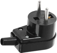 Akcesoria do monitoringu - Wtyczka kątowa 220-05 16A 250V IP20 CZARNA VIPLAST 220-05  -  - 38 sklepów w całej Polsce - miniaturka - grafika 1