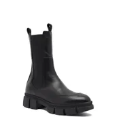 Sztyblety damskie - Karl Lagerfeld Skórzane sztyblety ARIA - miniaturka - grafika 1