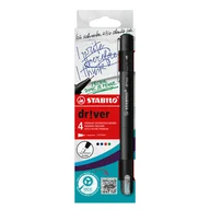 Cienkopisy - Cienkopisy Stabilo dr!ver, 4 sztuki - miniaturka - grafika 1